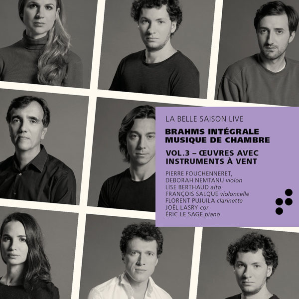 Intégrale Brahms Vol.3 Oeuvres avec instruments à vent CD Vol3 de l'Intégrale Brahms Oeuvres avec instruments à vent